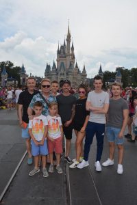 Drewitt-Barlow Family at Disneyland